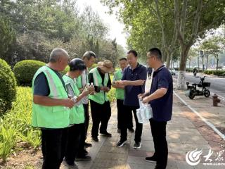 德州园林多措并举保障一线工人“清凉”作业