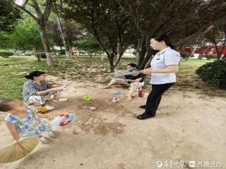 中国银行菏泽长江路支行走进社区开展反诈宣传，共筑全民防诈屏障
