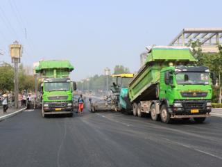 河口区重点项目巡礼｜河口区河聚路改造项目主路通车！