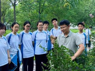 济南市莱芜第一中学：夏季开花植物科普观赏行