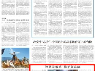 《农民日报》关注紫云：智慧养蛋鸡 携手奔富路