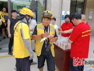 晋州市委社会工作部开展关心关爱新就业群体活动