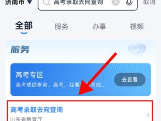 上“爱山东”查高考录取去向：免登录、一键查，防伪护航更放心