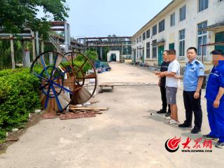 东明警方速破一起电缆盗窃案
