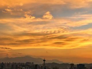 福州晚霞刷屏！太美啦！