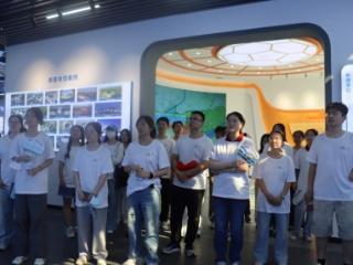 北京大学、山东大学、浙江大学赴中建八局一公司建设项目开展暑期社会实践活动