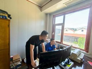 济南市莱芜区苗山镇：“泉惠企”平台入企宣传 助力企业腾飞