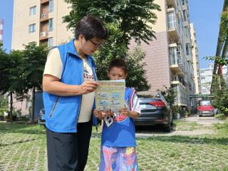 济阳街道电苑社区开展“珍爱生命，远离溺水”宣传活动