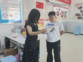 济阳街道济阳大街社区开展反诈骗宣传 筑牢居民“防诈墙”