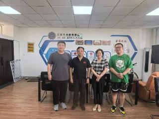 蒯天一行赴南京新远传文化艺术交流有限公司调研