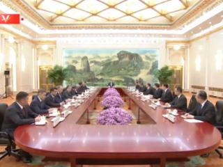 独家视频丨习近平：期待在天津同各成员国领导人会面 共商上海合作组织发展大计