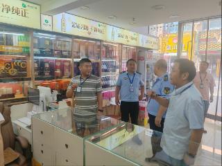 武汉蔡甸烟草联合开展电子烟市场专项整治行动