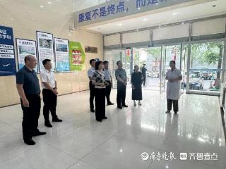 聊城市茌平区人民医院到滕州市康复医院参观交流