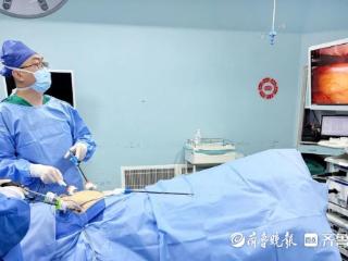 滕州中心人民医院胃肠外科开展单孔腹腔镜下完全腹膜外疝修补术
