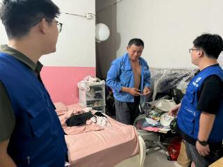 聚焦高温防火 迎湖村排查出租屋安全隐患
