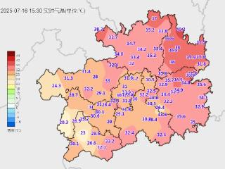 贵州的雨水携清凉来报到！