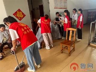 滕州市龙阳镇：青春力量暖夕阳 敬老新风满龙阳