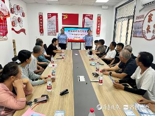 “银发工程”发力！东明公安开展巾帼助老反诈宣传