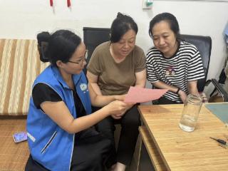 仙营社区开展就业创业政策宣传活动