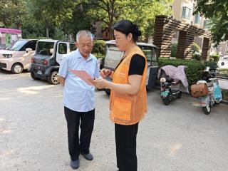 仙北社区开展“移风易俗 弘扬文明新风”宣传活动