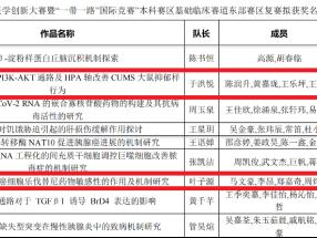 齐鲁医药学院师生在第十一届全国大学生医学创新大赛暨“一带一路”国际竞赛（基础临床赛道复赛）中喜获佳绩