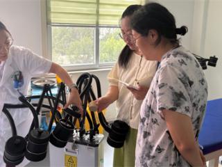 滨州市滨城区市西街道社区卫生服务中心到邻近社区观摩交流9S管理工作经验