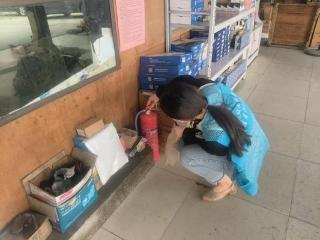 济南市莱芜区凤城街道石家庄社区开展“绷紧安全之弦 守护社区平安”活动