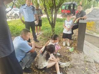 看到两女童落水 这位退伍军人冲了下去