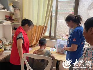 微山县驩城镇开展希望小屋夏季“送清凉”活动