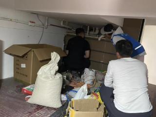 安居街道豪德园区开展房屋漏水专项维修志愿服务活动