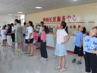 济南市莱芜区凤城街道向阳社区：运动科学双体验 暑期活动助成长