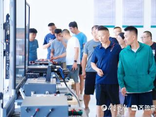共话教育合作，莒县高中教师团队到日照科技职业学院实地参观交流