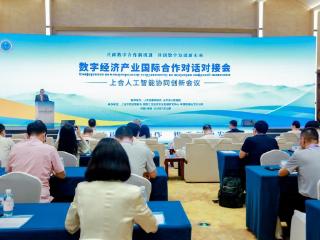 数字经济产业国际合作对话对接会议在青岛举行