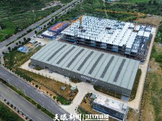 贵阳花溪文体康旅装备制造项目初具雏形