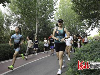 赵县“原动力暑期公益亲子跑步训练营”开营