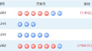 7月20日体彩中奖号码(图1)