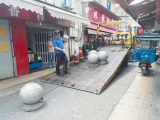 苏州黄埭镇开展老东桥菜场片区文明实践净美城市行动