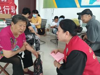 济宁市任城区李营街道桃园社区开展“仁义任城 健康同行”活动