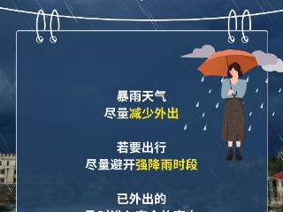 「海报」暴雨过后，牢记这些安全小知识！