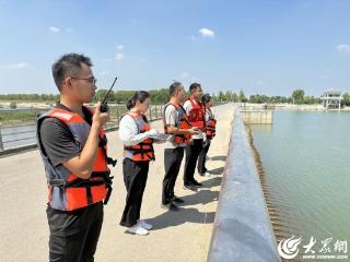 济宁市水文中心举行2025年泗河流域超标准洪水联合应急演练