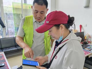 济阳街道财工街社区退役军人为居民筑牢反诈防线