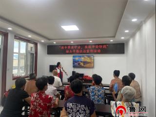 “携手尊法守法，共筑平安防线” 德州天衢新区抬头寺镇开展法治宣传活动