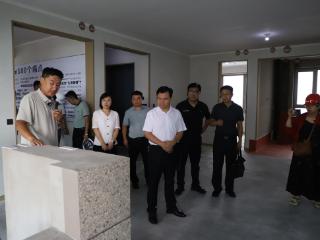 泰安市房产管理服务中心调研泰山人家项目开发建设工作