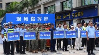 观山湖区军地联合开展2025年防汛抗旱应急救援综合演练(图1)