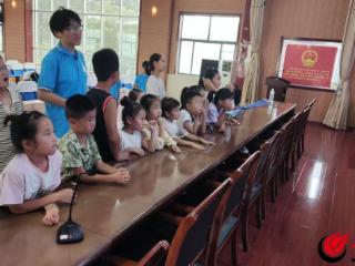 沂蒙精神代代传丨沂水县富官庄镇：返乡学子传好沂蒙精神“接力棒”