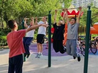 济南高新一实验学子暑期锻炼强体魄，磨砺意志促成长