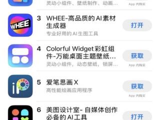 美图RoboNeo登顶国内App Store分类榜第一名