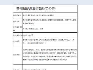 汉诺联合集团旗下煤矿被罚：因隐瞒下井人数、提供虚假信息等