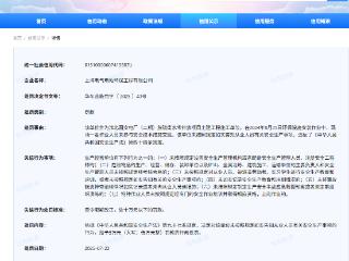 违反安全生产法，上海电气电站环保工程有限公司被罚