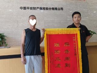 服务周到 理赔迅速 平安产险方城支公司暖心服务获好评